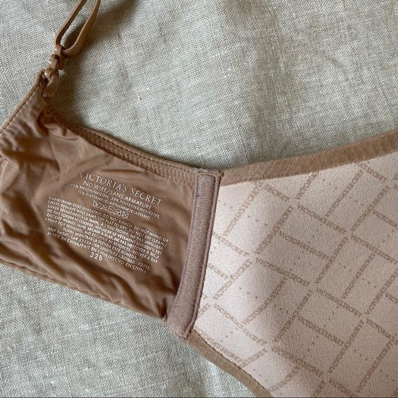 Victoria’s Secret Lightly Lined Wireless T-Shirt Bra Nude 32B - Picture 4 of 9